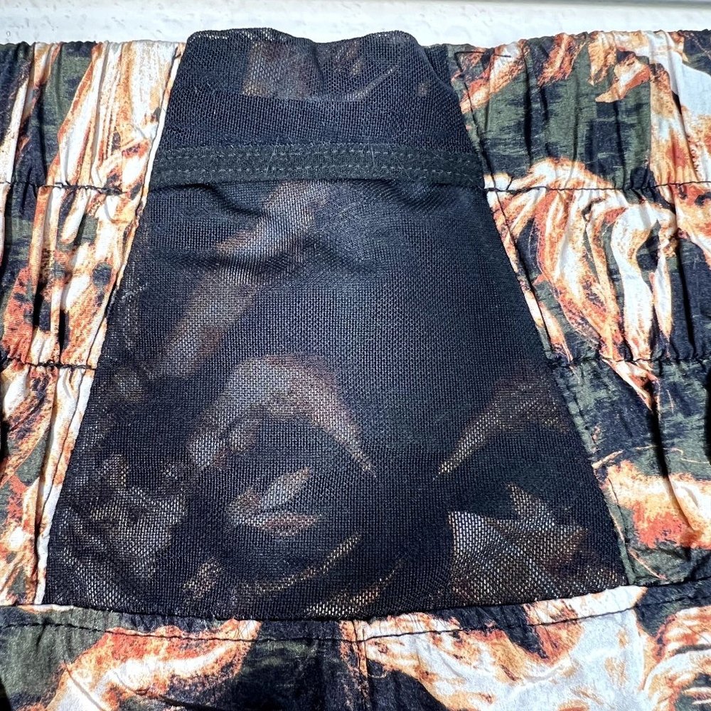 Free People Movement The Way Home Shorts Medium Nylon High Waisted Tropical - Picture 7 of 9